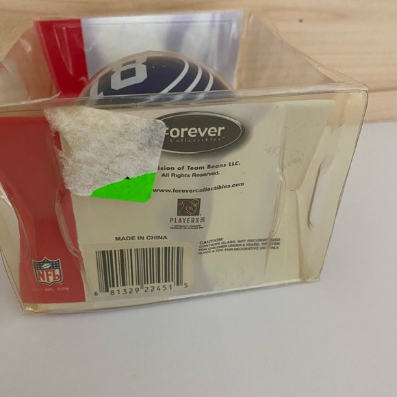 Forever Collectible Peyton Manning #18 Blue & White Colts Christmas Ball - Picture 6 of 8